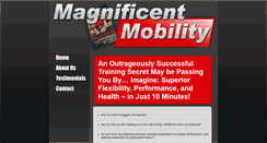 Desktop Screenshot of magnificentmobility.com